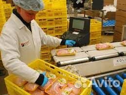 Упаковщик(ца) вахтой на птицефабрику