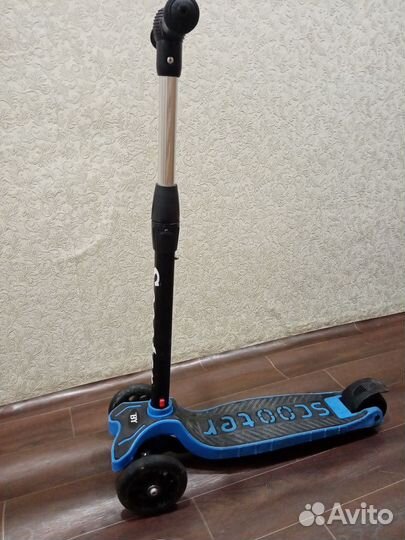 Самокат детский трехколесный бу