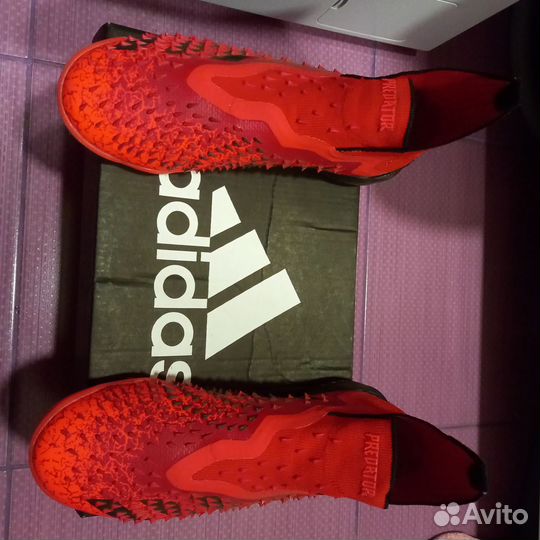 Сороконожки adidas predator 38 размер