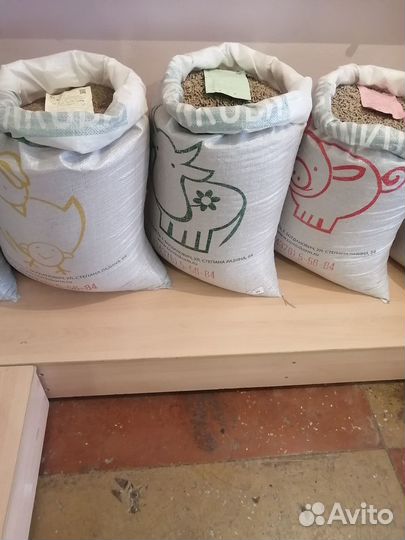 Комбикорм для с/х животных. Павловский комбикорм