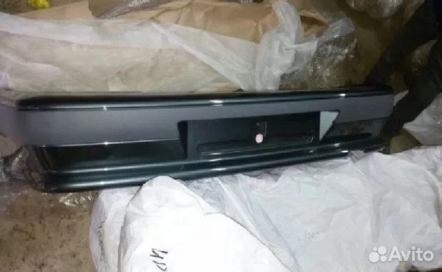 Бампер задний на ваз 2115 сочи серо-зелёный