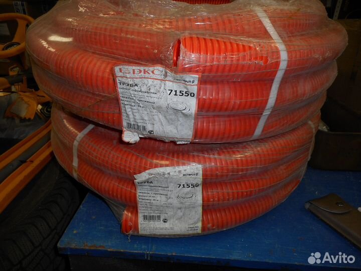 Гофротруба для протяжки кабеля