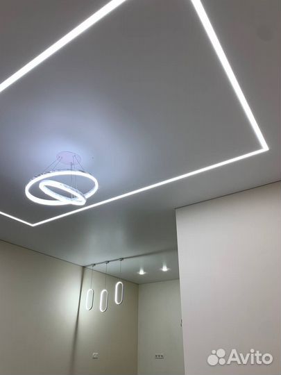 Современные натяжные потолки премиум класса