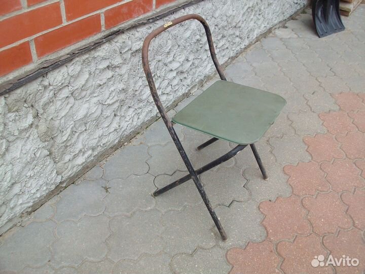 Стул садовый складной СССР