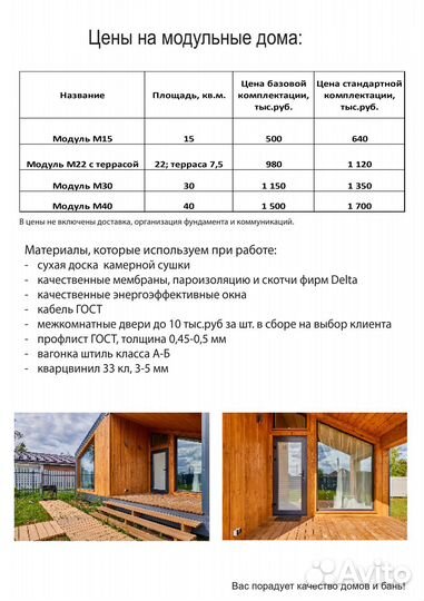 Модульный дом в чистовой отделке