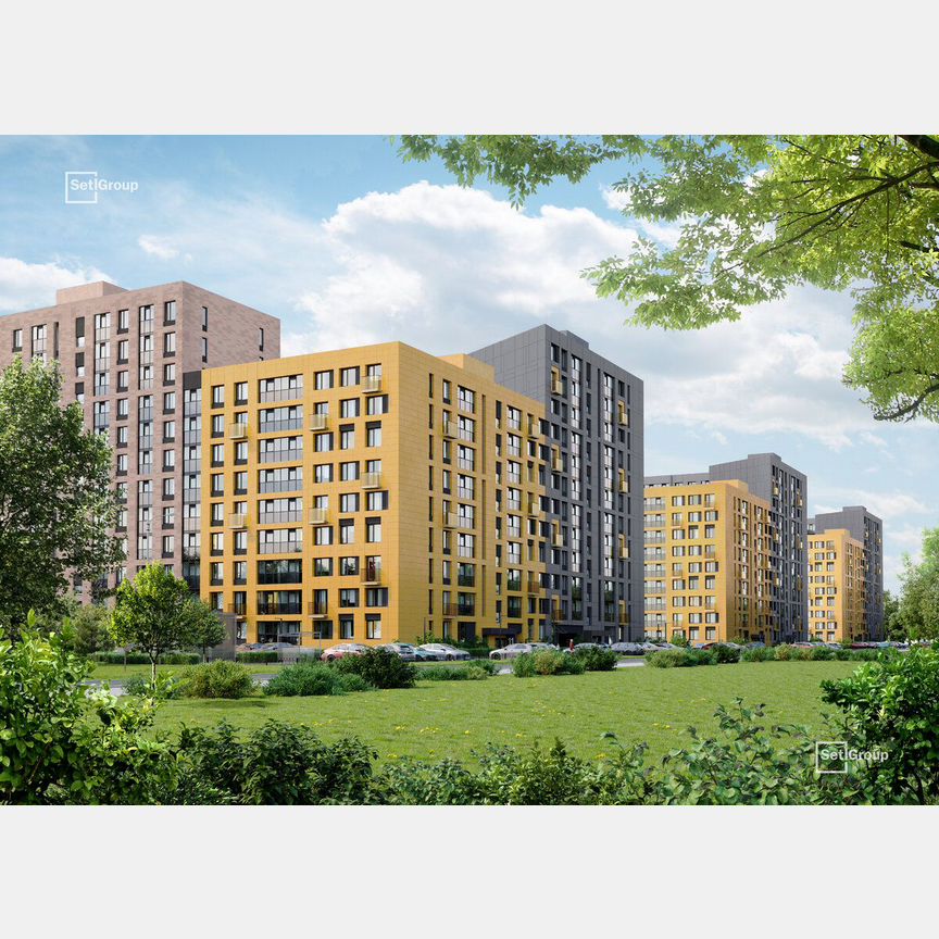 3-к. квартира, 84,7 м², 2/12 эт.