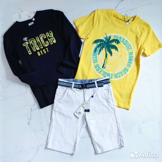 Пакет новой одежды на р 134-140 (к. 1340)