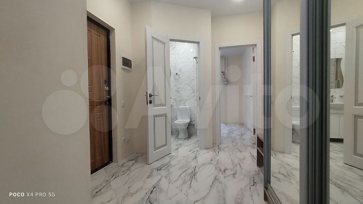 1-к. квартира, 40,1 м², 1/6 эт.