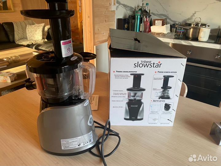 Соковыжималка шнековая tribest slowstar
