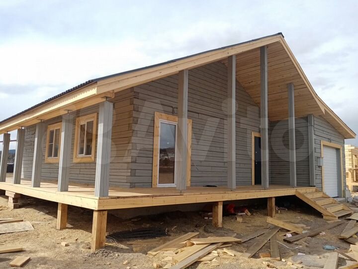 Дом 125,4 м² на участке 10 сот.