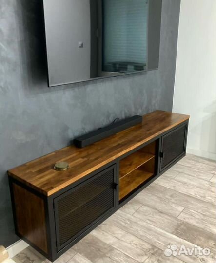 Тумба под телевизор, лофт