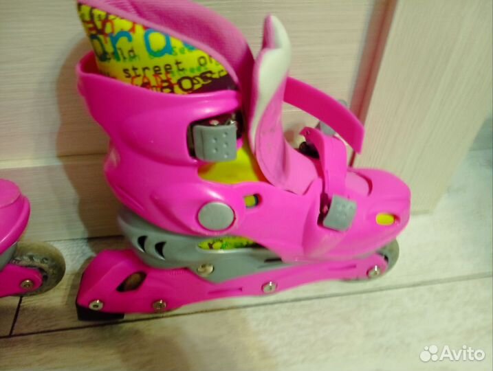 Роликовые коньки раздвижные