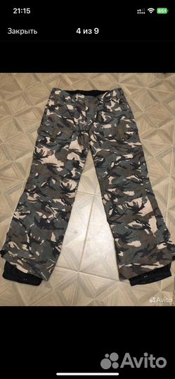 Сноубордический костюм DC и перчатки