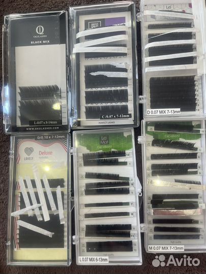 Ресницы для наращивания