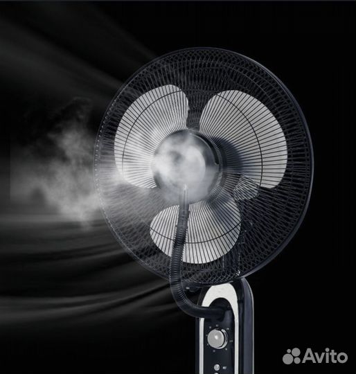 Вентилятор Smartron Напольный с увлажнителем