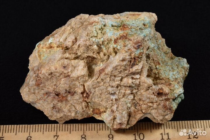 Планерит на кварце. Лот №1022