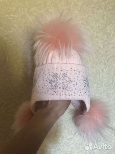 Шапка зимняя для девочки