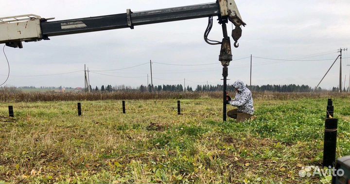 Винтовые сваи