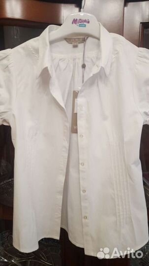 Блузка для девочки школьная