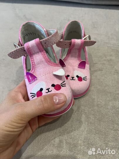 Босоножки Котофей для девочки 18 размер
