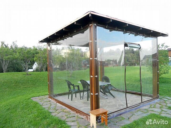 Прозрачные пвх окна