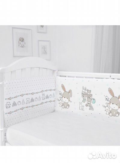 Бортики на кроватку