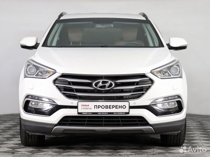 Hyundai Santa Fe 2.2 AT, 2017, 79 450 км