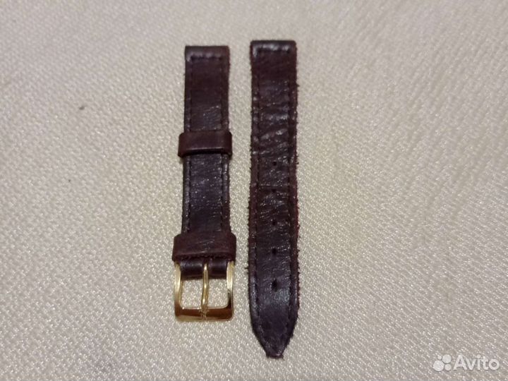 Ремешок для часов натуральная кожа 14 мм