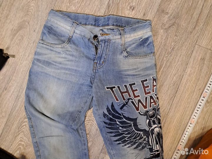 Джинсы на рост 140см