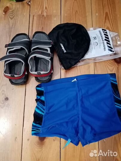 Набор детский для плавания.(обувь,шап.,плавки,очки