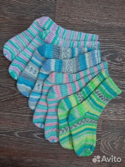 Носки вязаные ручной работы