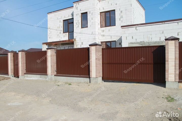 Ворота въездные откатные