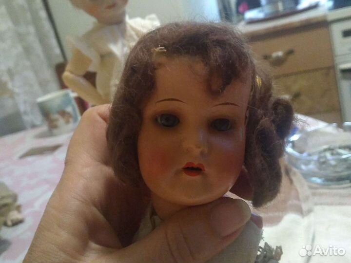 Антикварная редчайшая куколка Хойбах Коперсдольф