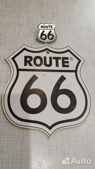 Route 66 Значок и табличка