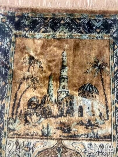 Винтажный лебедь вельветовый гобелен 100*50