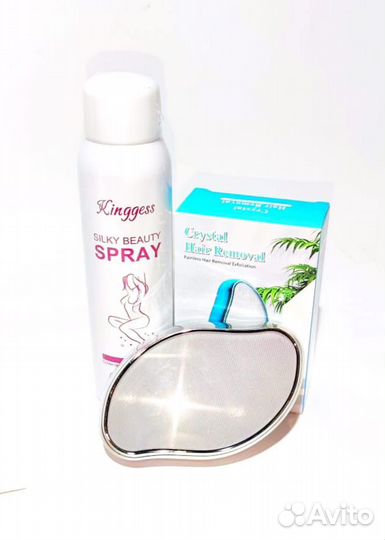 Набор для депиляции. Спрей+ластик