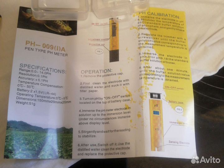 Ph метр для воды