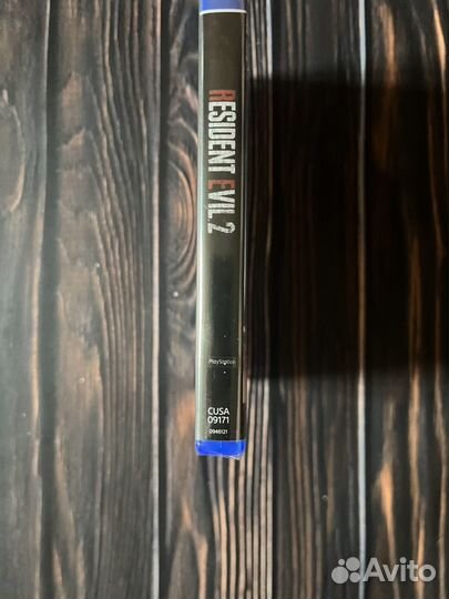 Resident evil 2 remake ps4 (диск новый)