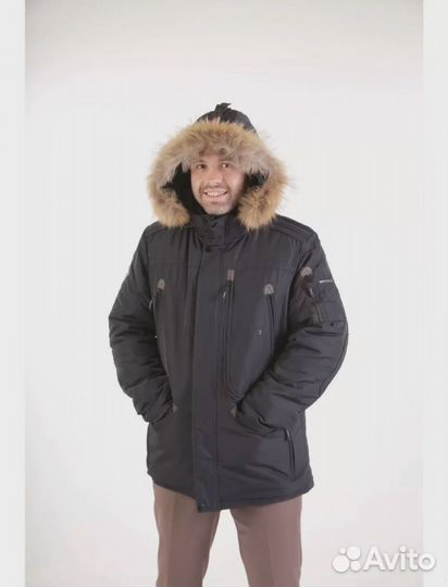 Куртка удлиненная зимняя парка