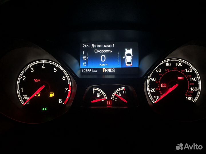 Приборка рп-7 ST от Форд Фокус 3 ST