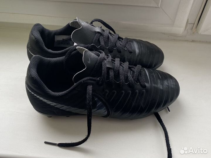 Бутсы nike tiempo 36 размер