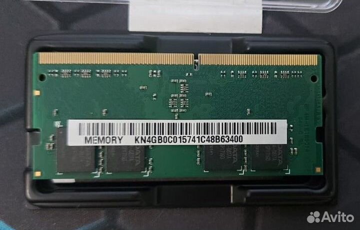 Оперативная память adata 4Gb DDR4-2400MHz 1Rx8