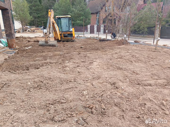 Аренда спецтехники, услуги экскаватора-погрузчика