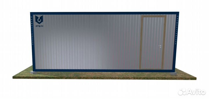 Бытовка под пост охраны с проходной