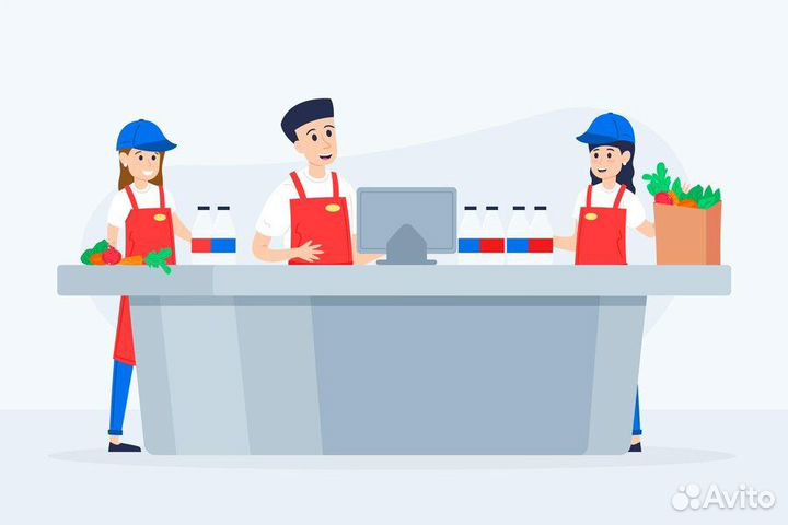 Продавец на летние точки м.Кремлевская