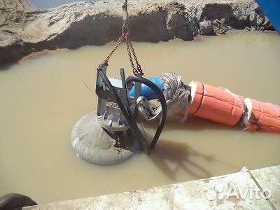 Услуги, аренда миниземснаряда, шламового насоса