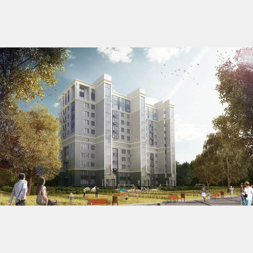 3-к. квартира, 95,8 м², 8/10 эт.