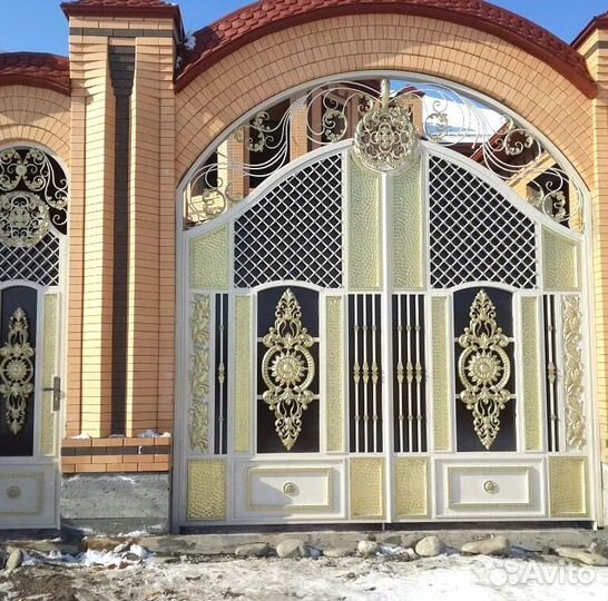 Кованные ворота
