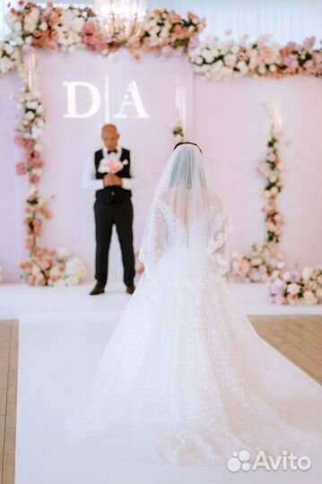 Свадебное платье р 42 и фата от Svetlana Markelova