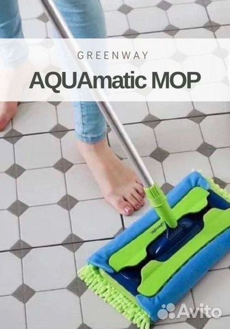 Швабра универсальная эко Гринвей